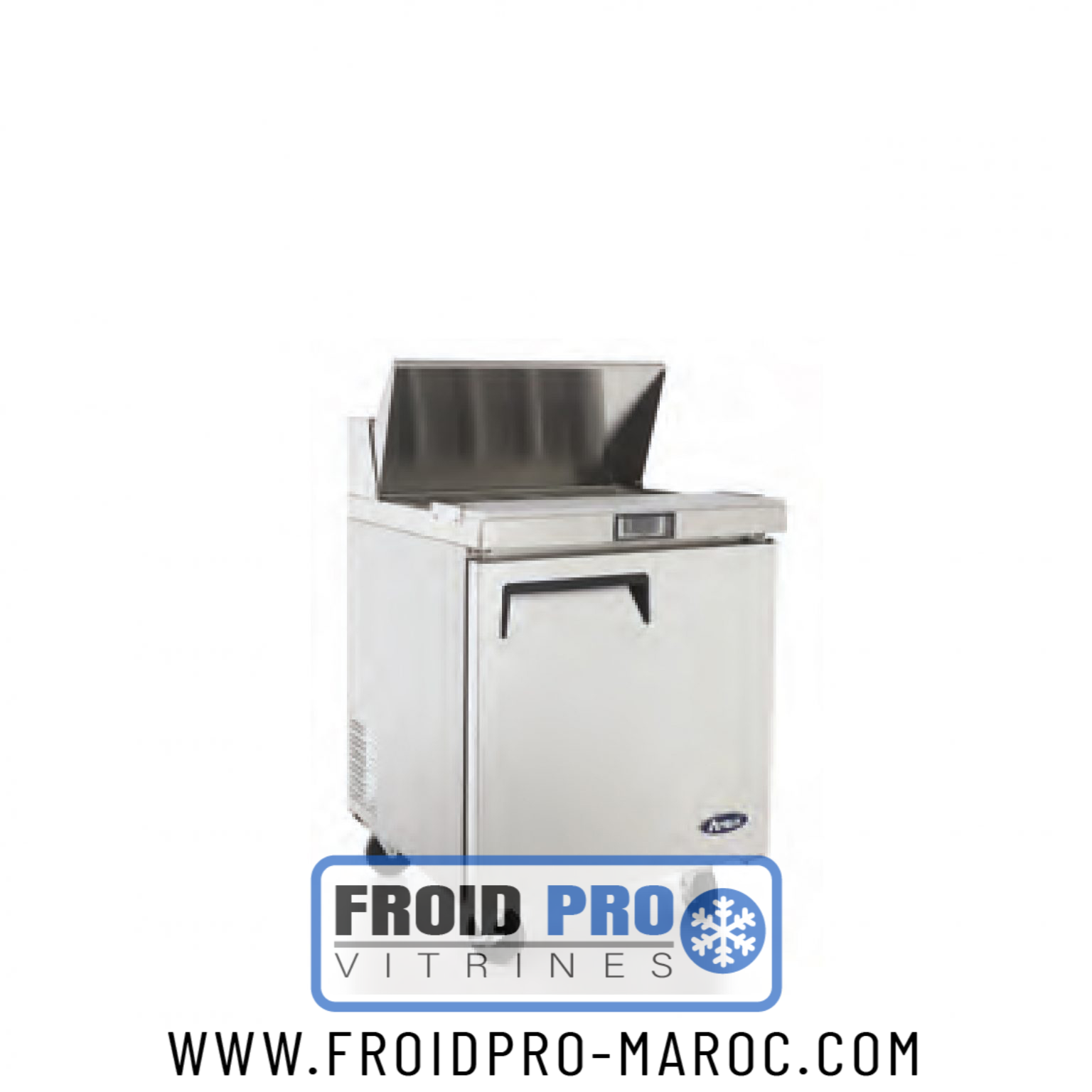 Meuble Saladette Paul 1 Porte – Cuisifriot Meuble Saladette Paul 1 Porte – Cuisifriot