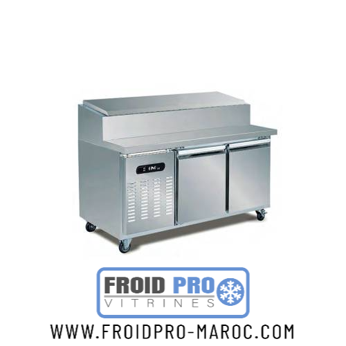Meuble Saladette Inox Ventilé 1.50 M Meuble Saladette Inox Ventilé 1.50 M
