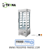 Vitrine 4 Faces Négative Fixe Blanc 4400Nt
