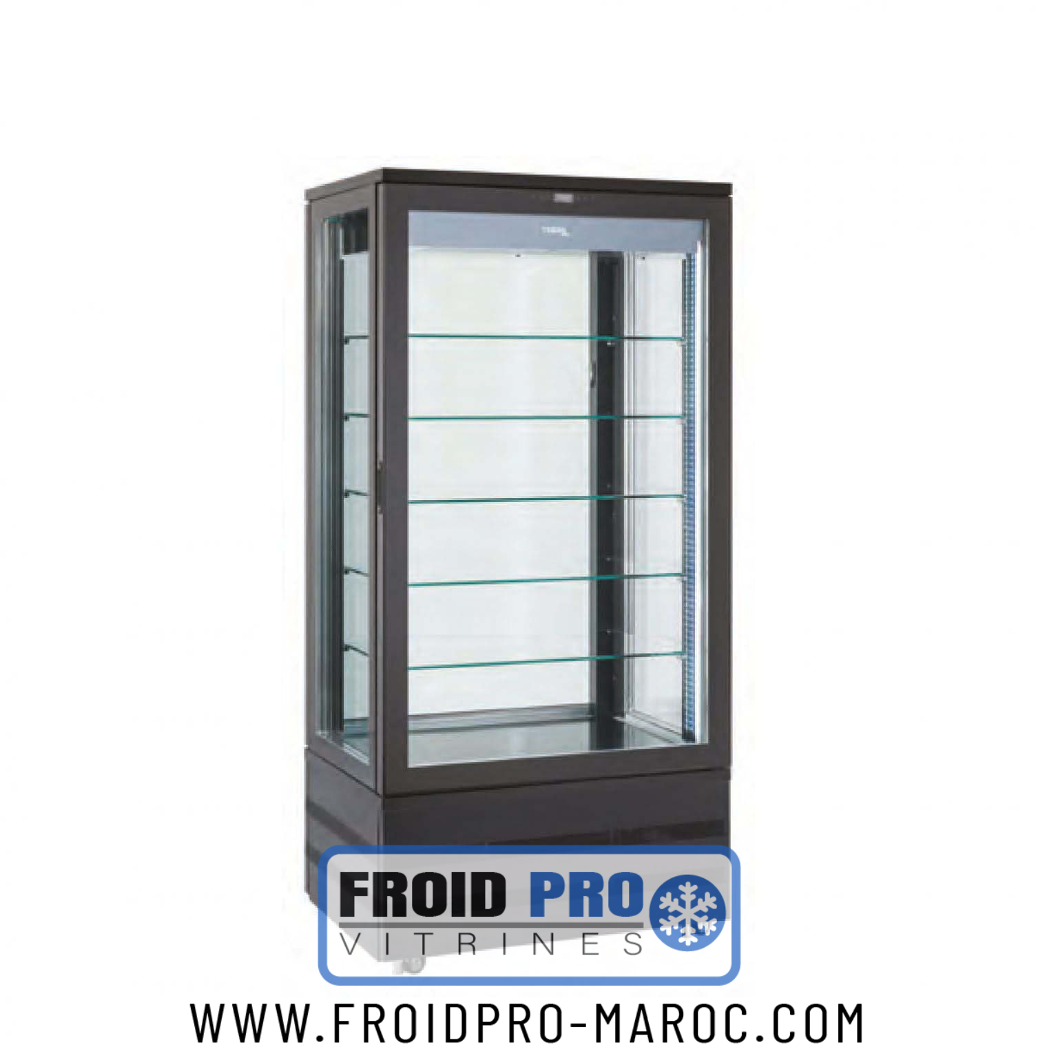 Vitrine 4 Faces Ventilee 90 Evo Luxe Vitrine 4 Faces Ventilee 90 Evo Luxe