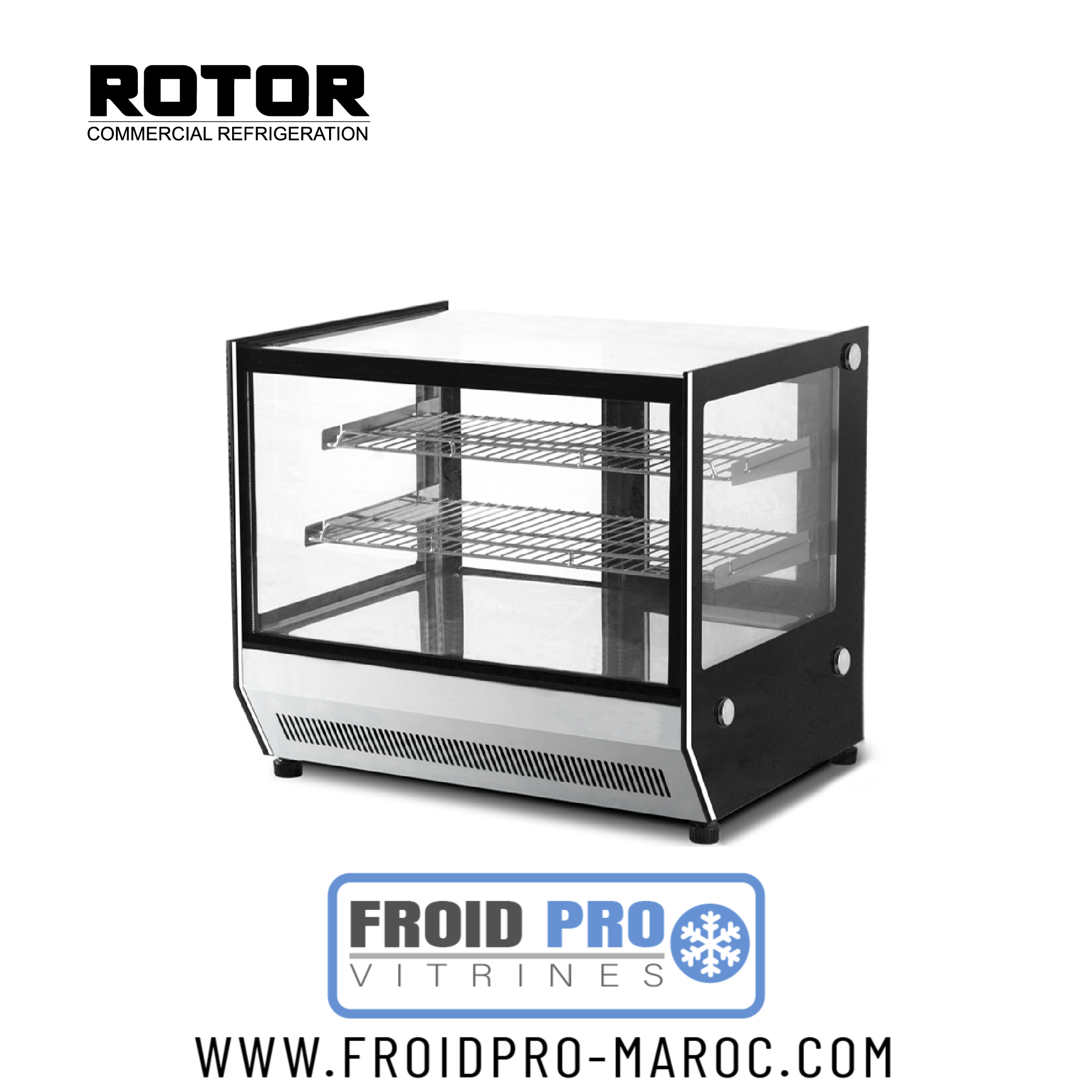 Vitrine Refrigere A Poser Verre Droite Hs-660Rt Vitrine Refrigere A Poser Verre Droite Hs-660Rt