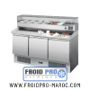meuble a pizza marbre 1m40 gn1-1 esl3852 model atosa